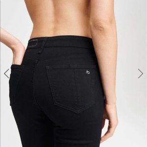 Rag & Bone 9” High Rise Skinny Crop Jeans